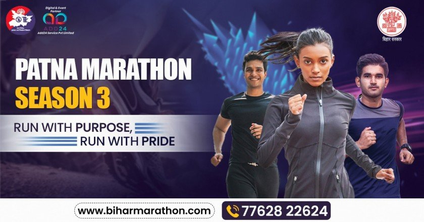 Patna Marathon Season 3 Run with Purpose, Run with Pride